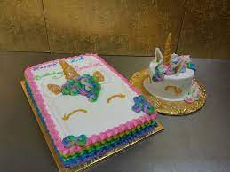 How to frost a unicorn sheet cake prep time: Unicorn Head Drawing On A Quarter Sheet Cake With Rainbow Ruffles Cake Designs Birthday Unicorn Birthday Cake Cake