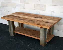 Barn Wood Coffee Table Dichotomy Design