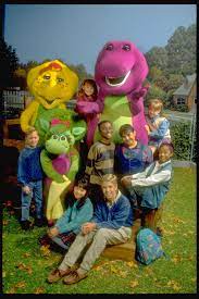 The series focused on a purple tyrannosaurus rex named barney, and a group of kids known as the backyard gang, and the adventures they take, through their imaginations. Barney Friends Began 26 Years Ago Here S What Carey Stinson David Joyner And Josh Martin Are Doing Now Dallas Observer