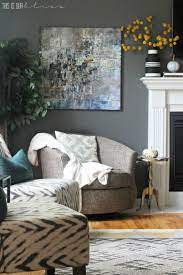 Dark Gray Accent Wall Paint Color