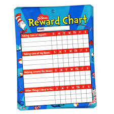 Dr Seuss Reward Charts With Stickers Kids Toddlers