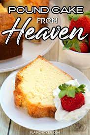 pound cake from heaven plain en