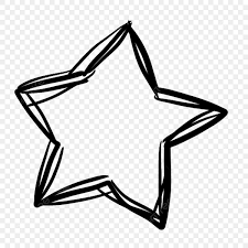 рисунок Рисованной черно белые звезды каракули PNG , звездный рисунок, черно  белый рисунок, рисунок звезд PNG картинки и пнг PSD рисунок для бесплатной  загрузки