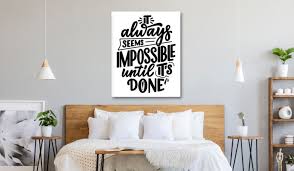14 Inspirational Wall Art Quotes To