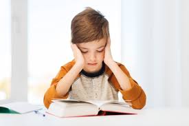 Boy with ADHD being homeschooled  Crossroads Counseling Center