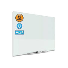 White Magnetic Glass Whiteboard