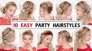10 easy wedding party hairstyles for