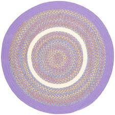 purple rug braided textured design 6