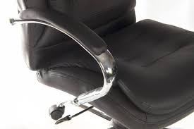 leather faced executive office chair