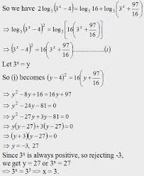 Logarithm Questions With Answers