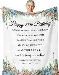 75th birthday gifts ideas