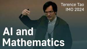 Image 2: Terence Tao at IMO 2024: AI and Mathematics - YouTube