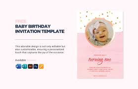 birthday invitation in word free