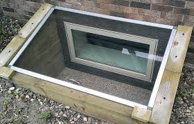I used tapcon screws, silicon and vinyl patching concrete to ins. Basement Escape Windows