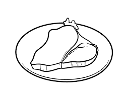 Check out our meat coloring pages selection for the very best in unique or custom, handmade pieces from our shops. Steak Coloring Pages Coloring Home