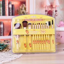 cartoon cute 12 makeup brushes tool set