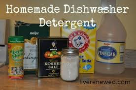 washing dishes and homemade dishwasher