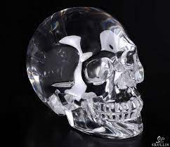 3 0 K9 Crystal Carved Crystal Skull