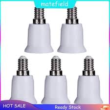 1pcs E14 To E27 Base Screw Light Lamp Bulb Holder Adapter Socket Converter Shopee Philippines