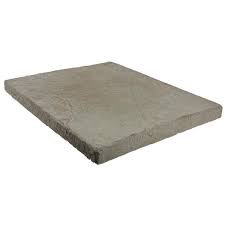 Gray Concrete Hearth Cap Stone