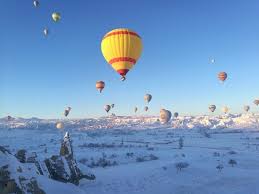 Hot air balloons in turkey are licensed, regulated aircraft. Hot Air Balloon Ride Over Cappadocia Turkey In Winter