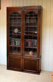 Dark Oak Cabinet Bookcase Antiques Atlas