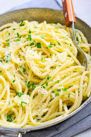 easy garlic er pasta er with