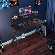 Although they don't take up much room on your desk, they're. Buy Yoleny Computer Desk 47 Inch Gaming Desk Professional Gamer Desk Table With Speaker Stand Controller Stand Headphone Hook And Storage Basket Gaming Workstation Desk Black Online In Germany B08w9pkz95