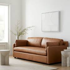 west elm marin leather sofa 86 94