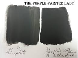 Graphite India Ink Paper Swatch The
