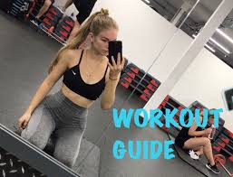 create a workout guide to give an