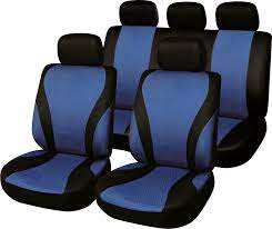Car Seat Cover Vegas Black Blue Cappa