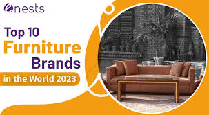 top 10 furniture brands in the world 2023