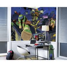 Hamato yuuta (yoshi's late father). Roommates 72 In X 126 In Teenage Mutant Ninja Turtles Cityscape Chair Rail Prepasted Wall Cityscape Mural Removable Wall Murals Teenage Mutant Ninja Turtles