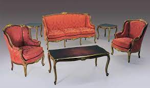 french carving sofa set