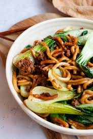 shanghai thick stir fry noodles the