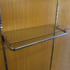 Twin Slot Glass Shelves Assorted Sizes