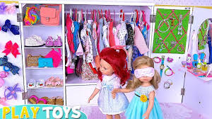 baby doll twins play dress up in mama s