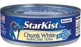 chunk white albacore tuna in water can