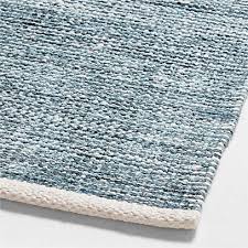 macon blue and ivory chenille rug 12