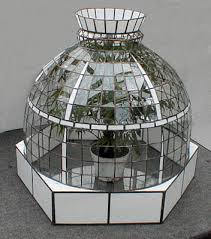 Stained Glass Terrarium Dome By Ron