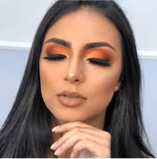 12 beautiful orange makeup looks the