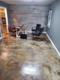 how to apply acid stain to concrete
