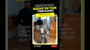 remove wax buildup on your hardwood floors
