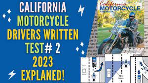 ca motorcycle permit test