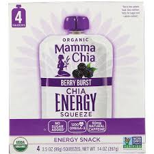 mamma chia organic chia energy squeeze