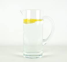 Clear Glass Jug Pitcher Water Wine