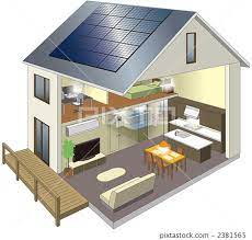 Floor Plan Of Photovoltaic House