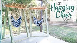 diy hanging chair stand you