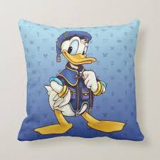Royal Magician Donald Duck Throw Pillow